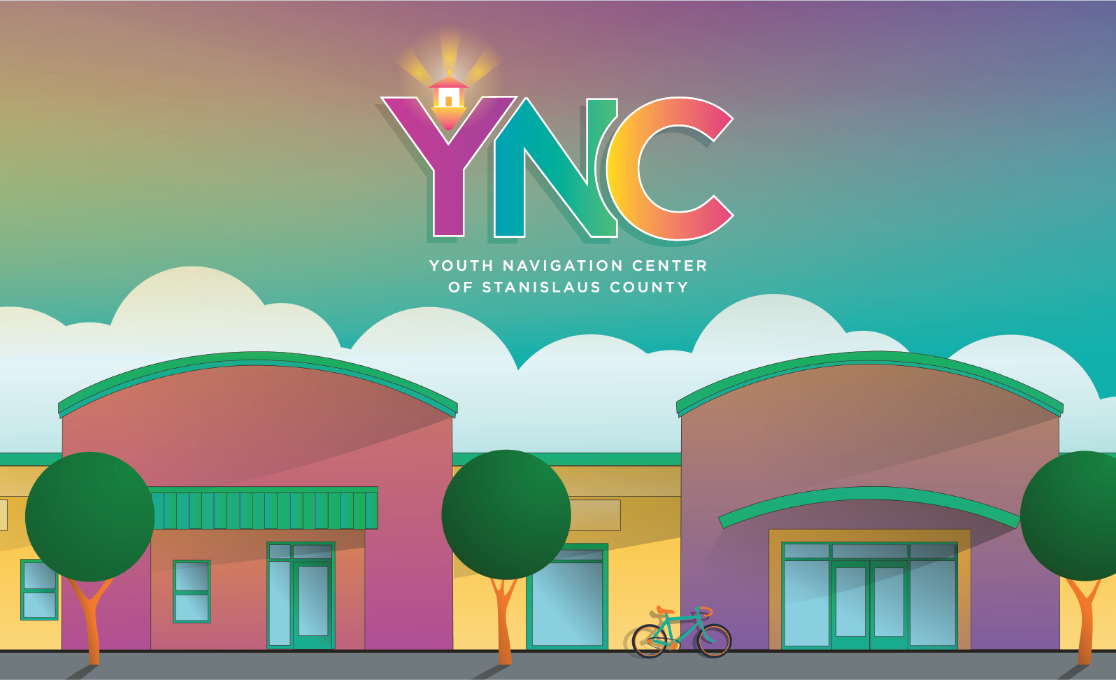 YNC Building with Logo