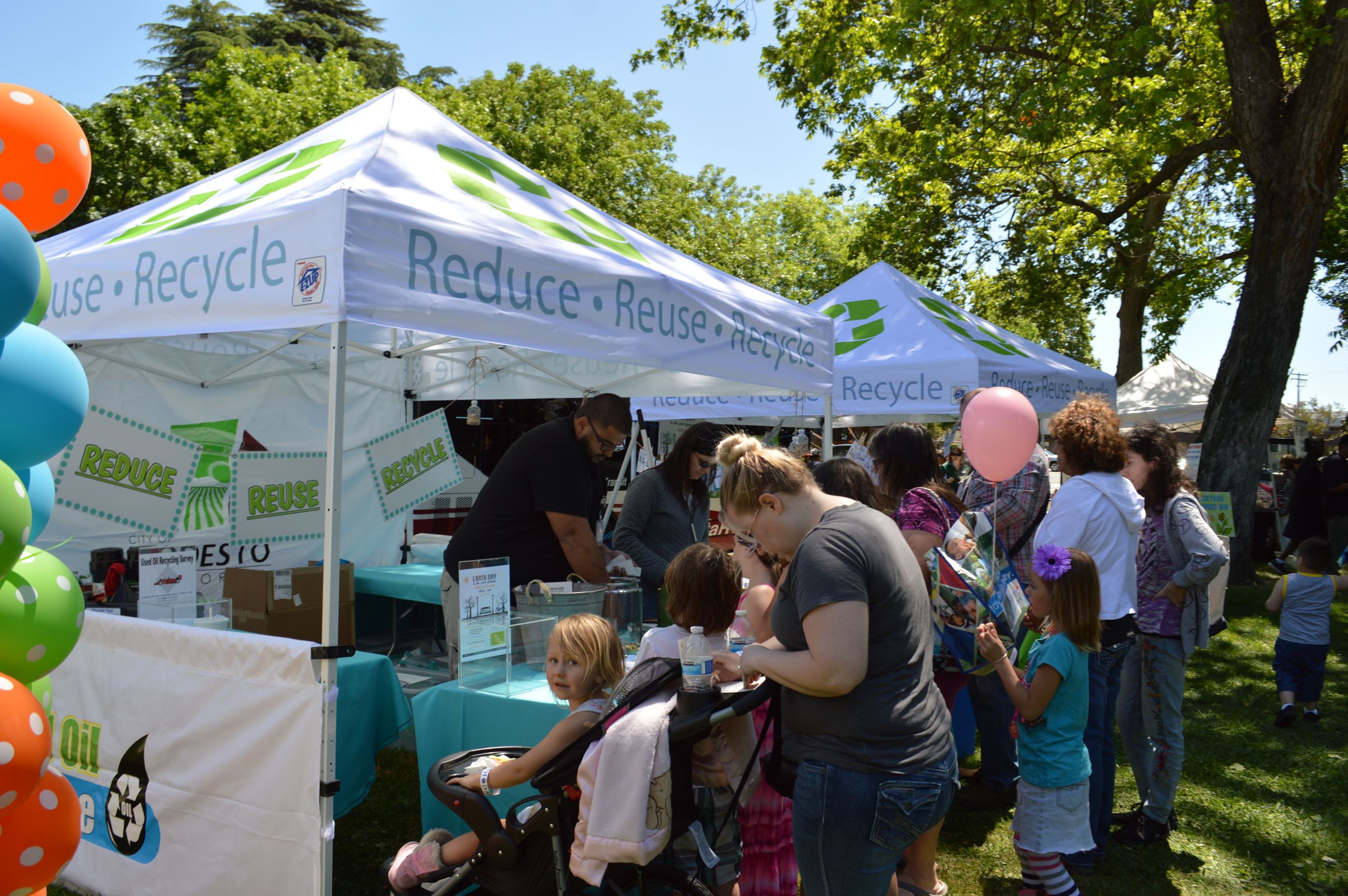 Solid Waste recycling booth