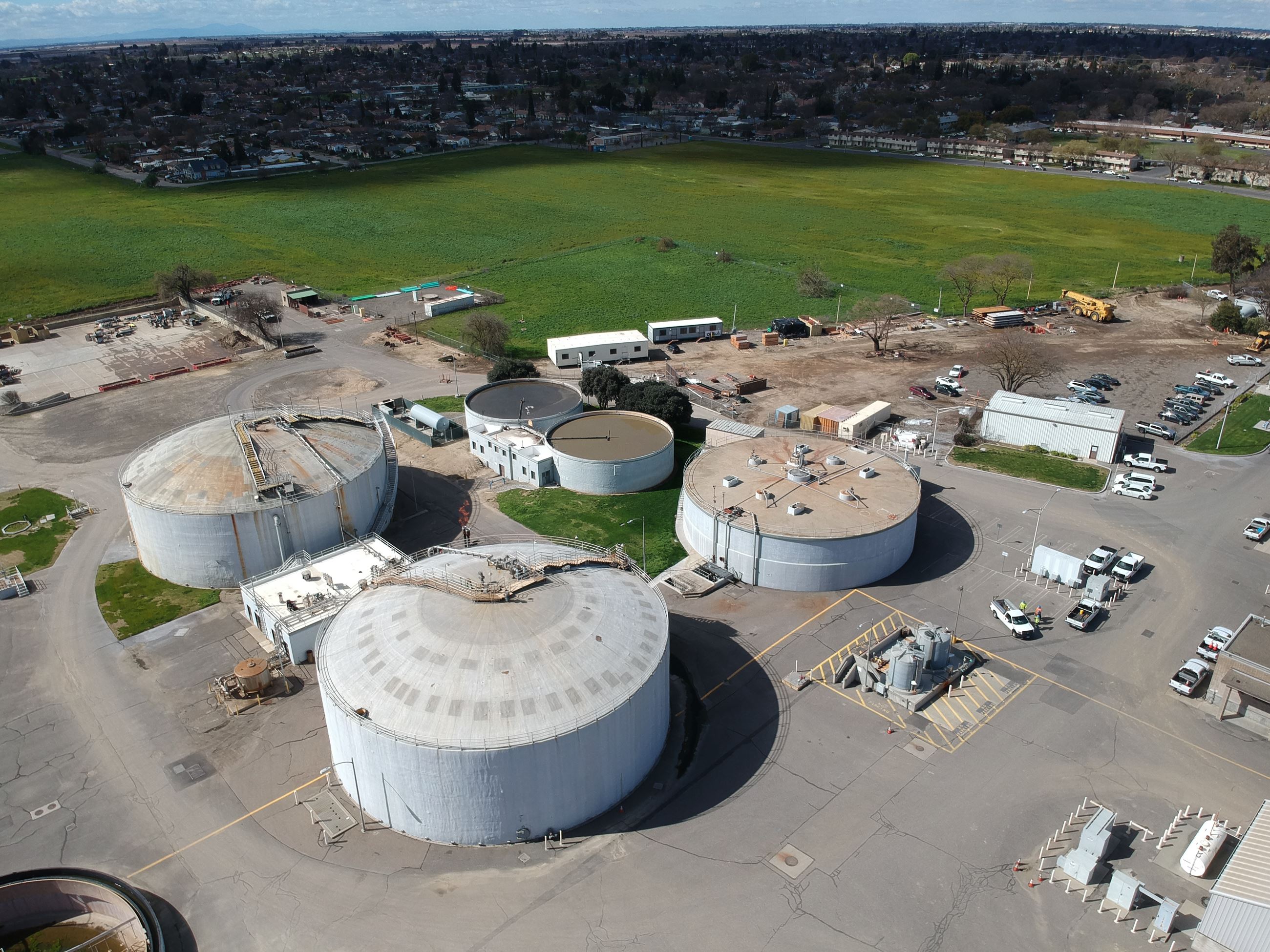 WW overhead view of digestors